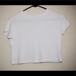 Plain white shirt